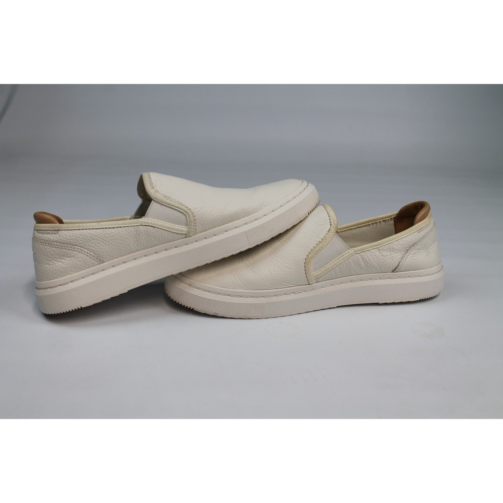 UGG Cahlvan Women's White Leather Comfort Slip-On Casual Shoes US 8 - Picture 6 of 8